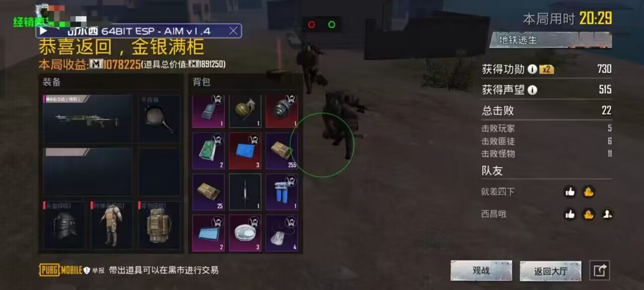 和平精英模拟器高清版辅助【雪貂】自瞄开关  全图透视 倒地不瞄 自动压枪